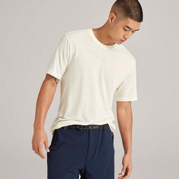 Allbirds Sea T-shirts Heren Wit | BE1593JP